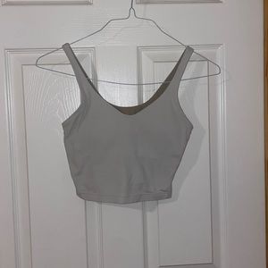 White lululemon align tank top